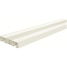 Карниз пластиковый двухрядный 3 м  SlimFlex Турция